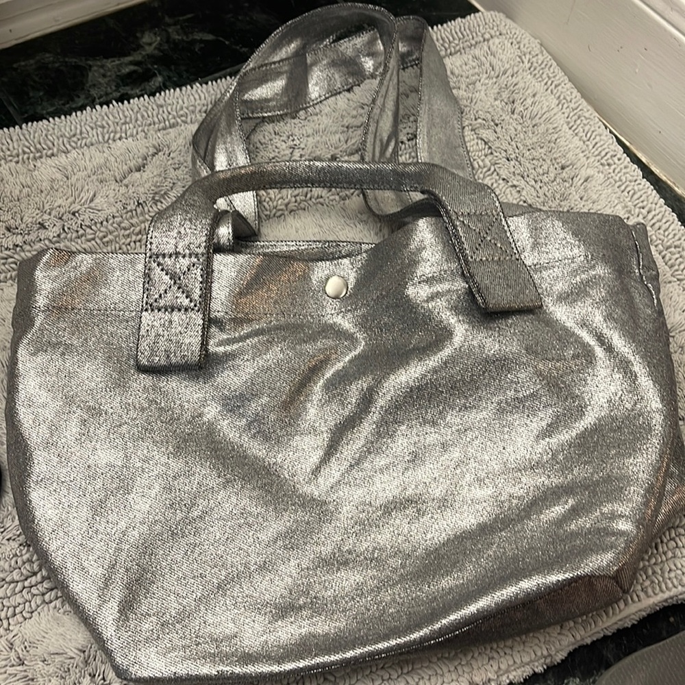 Zara metallic handbag